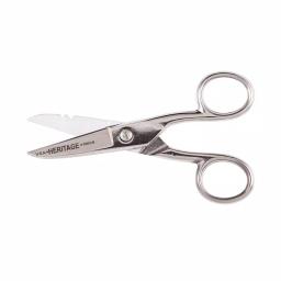 Klein Tools Serrated Electrician Scissors with Wire Stripping Notches thumbnail 3