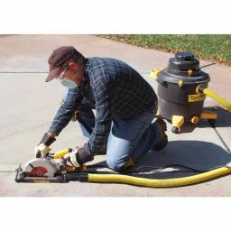 Dustless Technologies DustBuddie Universal Dust Shroud for 7-1/4 in. Worm Drive and Hypoid Circular Saws thumbnail 3