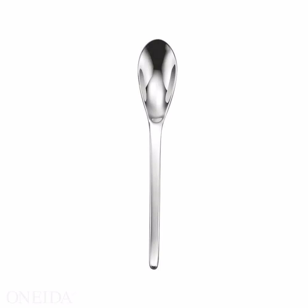 Oneida Apex 18/10 Stainless Steel Oval Soup and Dessert Spoons, Set of 12