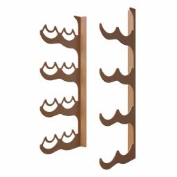 DI PRIMA USA Eagle Edition 8-Bottle Wall Mounted Double Row Wine Rack thumbnail 3