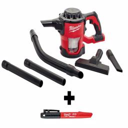 Milwaukee M18 18V Lithium-Ion Cordless Compact Vacuum & INKZALL Marker Kit thumbnail 1
