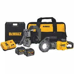 DEWALT RIDGID FLEXVOLT 60V MAX Cordless 1/2 in. - 2 in. Pipe Threader Kit with (2) 9.0 Ah Batteries thumbnail 1