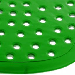 Alpine Industries Green Apple Flat Anti-Splash Urinal Screen, 10-Pack thumbnail 2