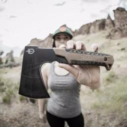 Gerber Pack Hatchet Fixed Blade Camping Axe with Rubber Grip and Nylon Sheath thumbnail 2
