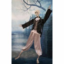 Haunted Hill Farm 5 ft. Animatronic Talking Skeleton Groom Halloween Prop thumbnail 3