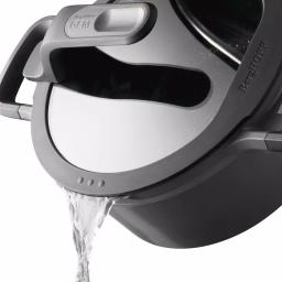 BergHOFF GEM Stay Cool 1 qt. Cast Aluminum Nonstick Casserole Dish with Glass Lid, Gray thumbnail 2