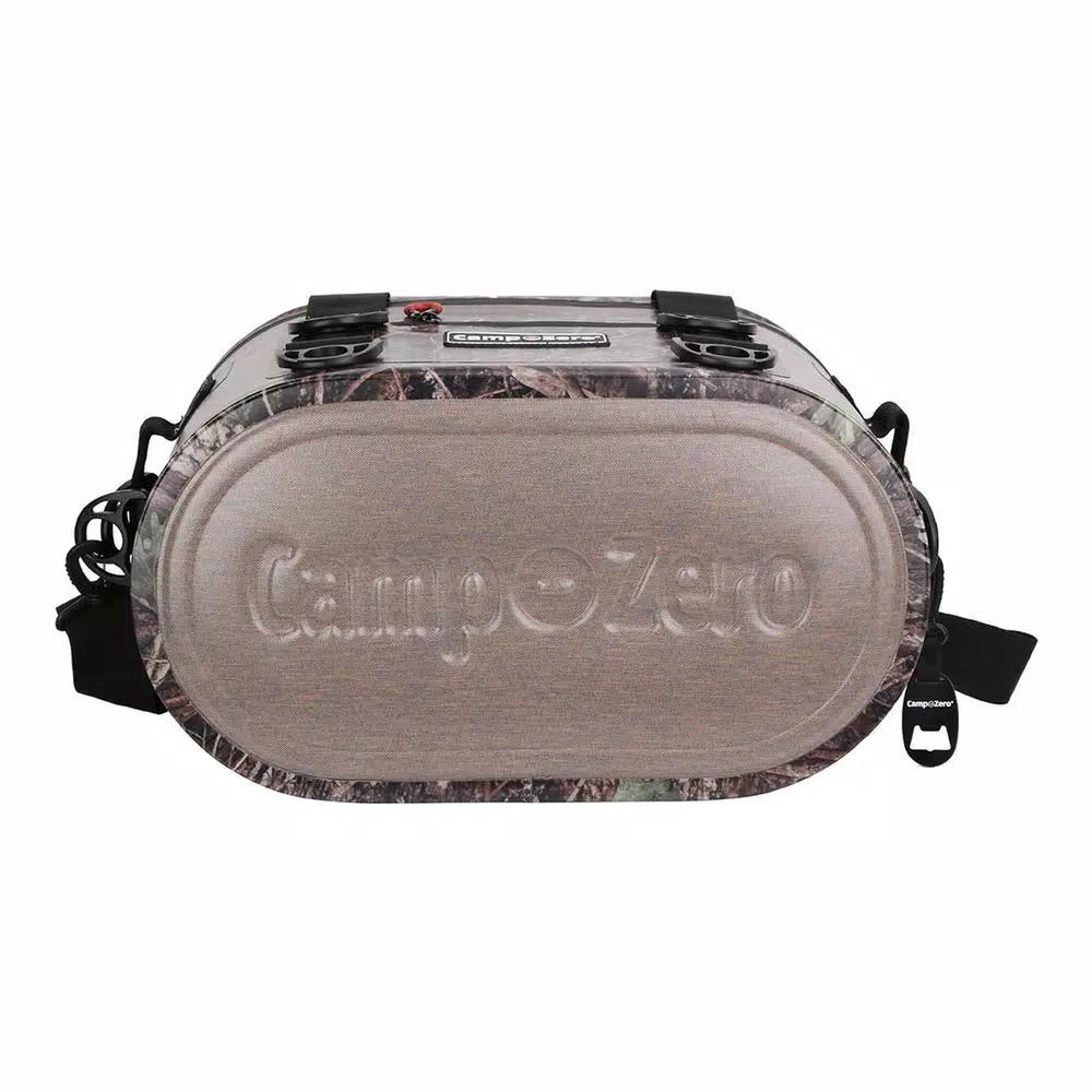 Camp-Zero 17.6 Qt. Soft Cooler, 30-Can Capacity, Beige and Camo