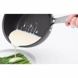 OXO Good Grips 12-Piece Hard-Anodized Aluminum Ceramic Nonstick Cookware Set, Black thumbnail 3