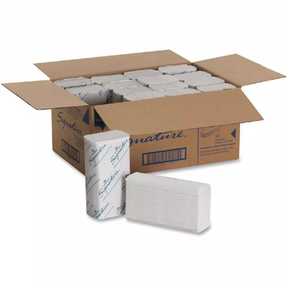 Georgia-Pacific Signature White Premium 2-Ply Multi-Fold Paper Towels, 125 Count