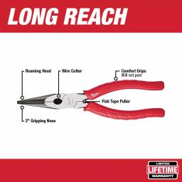 Milwaukee 5-Piece Electrician's Pliers Hand Tool Set thumbnail 3