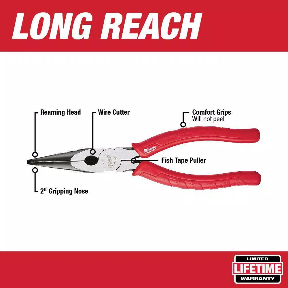 Milwaukee 5-Piece Electrician's Pliers Hand Tool Set