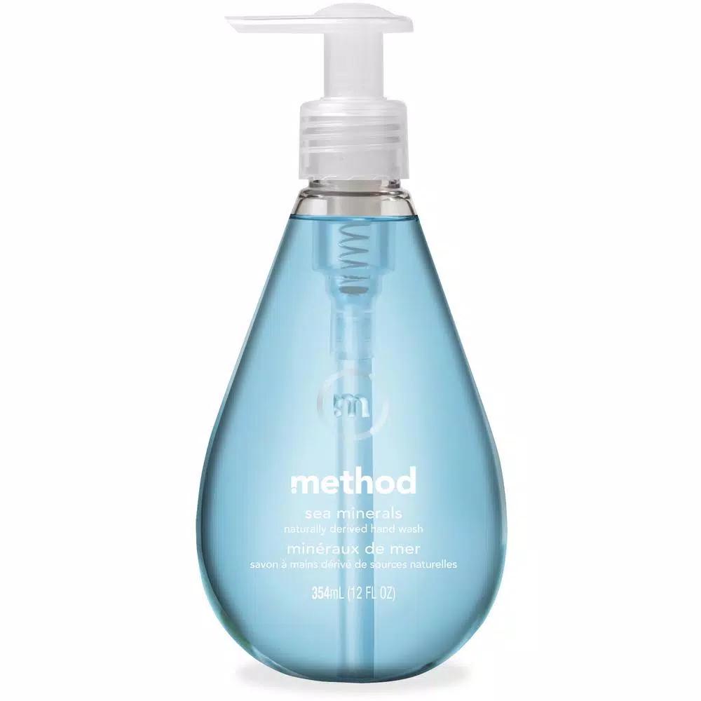 Method Sea Minerals Gel Handwash, 12 oz. - Naturally Derived & Triclosan-Free