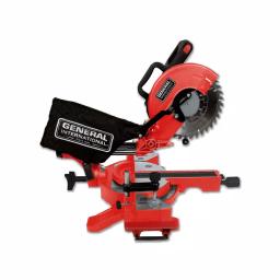 General International 10 in. Sliding Compound Miter Saw with Laser Guidance, 15 Amp, 1800W thumbnail 7