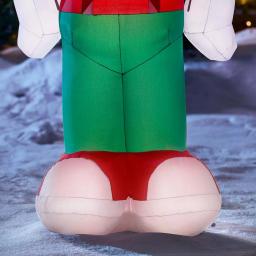 Disney Mickey Mouse 3.5 ft. Inflatable Holiday Decoration with LED Lights thumbnail 5