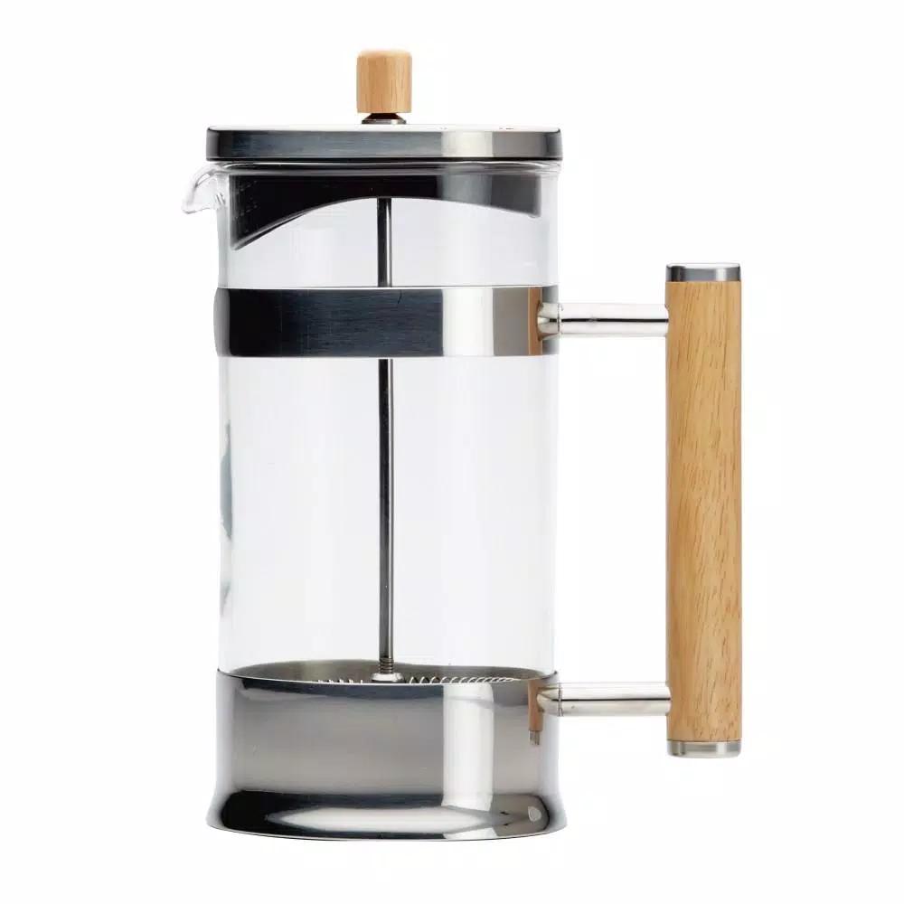 Ayesha Curry Ayesha Collection 8-Cup Glass French Press Coffee Maker with Parawood Accents