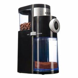Krups GX5000 Professional Burr Coffee Grinder, 8 oz. Black Stainless Steel with 9 Grind Settings thumbnail 6