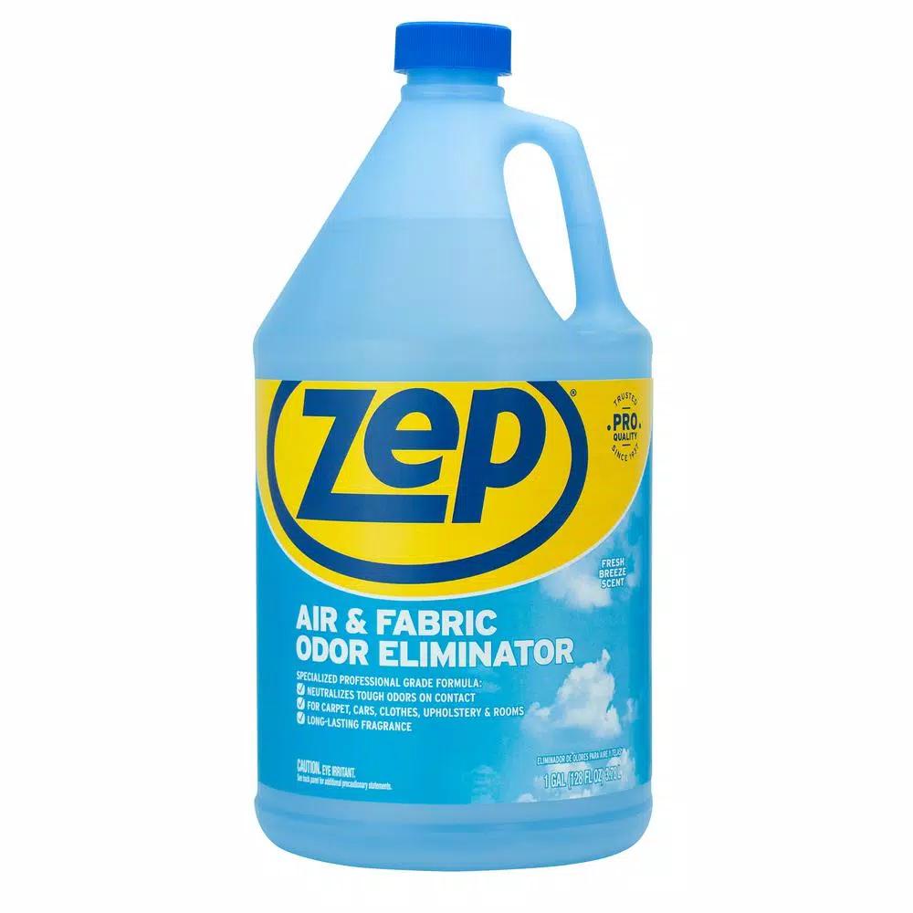 ZEP Commercial Air and Fabric Odor Eliminator, Fresh Breeze Scent, 1 Gallon (Case of 4)