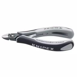 KNIPEX 5 in. Precision Electronics Diagonal Cutters, ESD Safe with Comfort Grip thumbnail 1