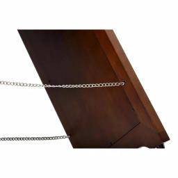 Alpine Industries 24 in. 2-Sided Bilingual Wet Floor Sign, Stainless Steel Plated Wood thumbnail 5