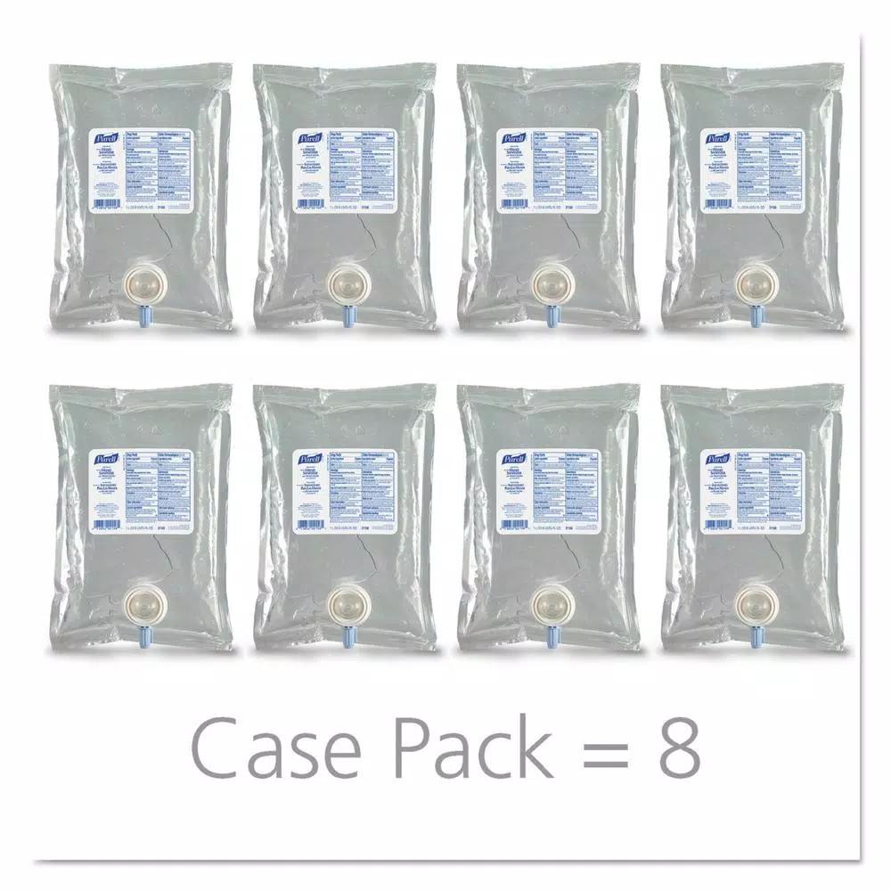 Unbranded PURELL Advanced Instant Hand Sanitizer NXT Refill, 1000 mL (Case of 8)