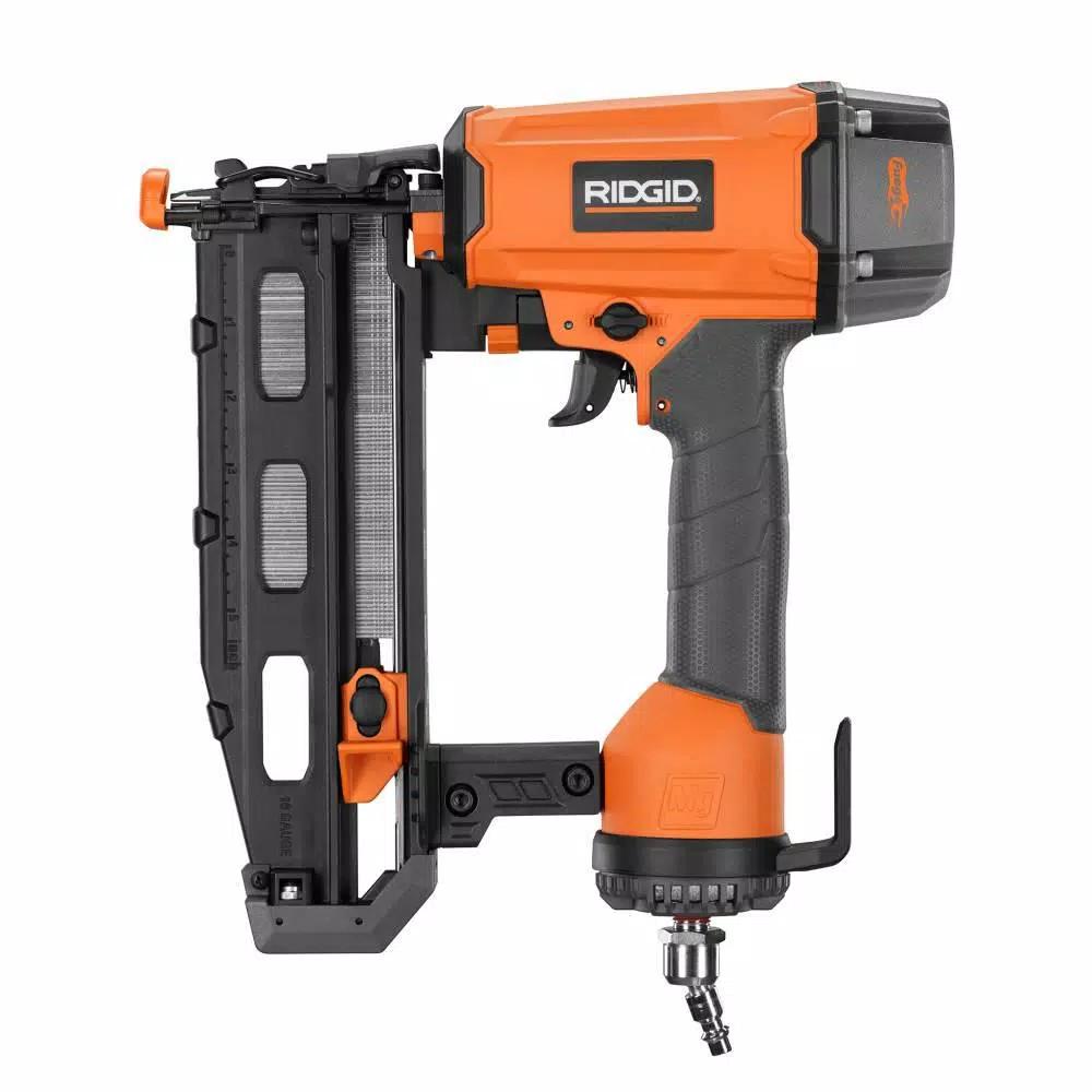 RIDGID 18-Gauge 2-1/8 in. Brad Nailer and 16-Gauge 2-1/2 in. Finish Nailer Combo Kit