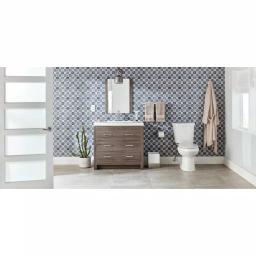 MOEN Genta 4-Piece Chrome Bath Hardware Set - Towel Bar, Hand Towel Bar, Robe Hook & Toilet Paper Holder thumbnail 7