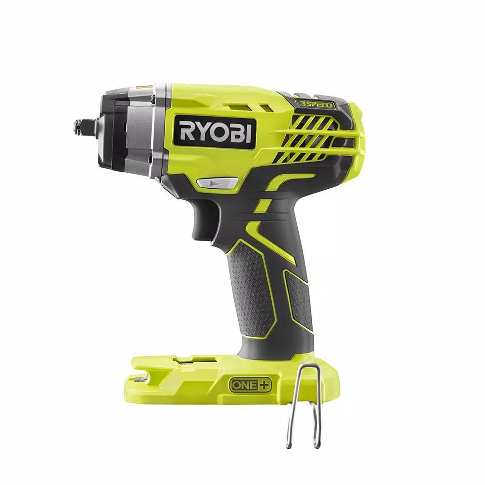 RYOBI 18V ONE+ 3/8 in. 3-Speed Cordless Impact Wrench with 1.5 Ah Battery