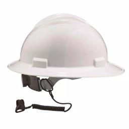 Ergodyne Squids 3158 Black Coiled Hard Hat Lanyard with Double Lock Buckle thumbnail 2
