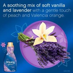 Downy Infusions Lavender Serenity Liquid Fabric Softener, 41 oz (48 Loads) thumbnail 6