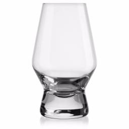 JoyJolt Halo 7.8 oz. Crystal Whiskey Glasses, Set of 4 thumbnail 1
