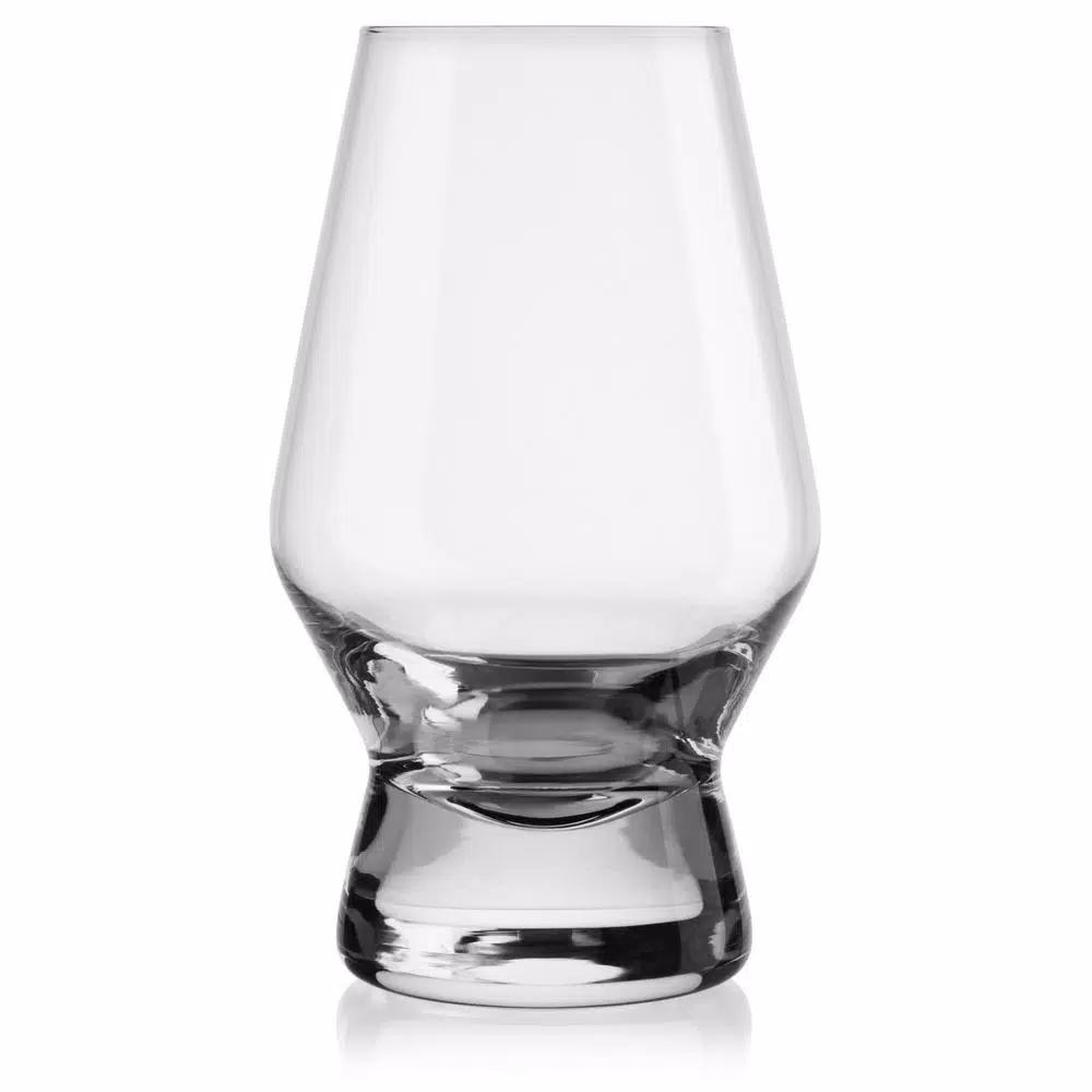 JoyJolt Halo 7.8 oz. Crystal Whiskey Glasses, Set of 4