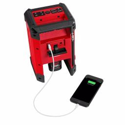 Milwaukee M12 12V Lithium-Ion Cordless Bluetooth AM/FM Jobsite Radio with Charger thumbnail 5