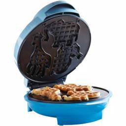 Brentwood Appliances TS-253 Blue Nonstick Animal-Shaped Mini Waffle Maker thumbnail 1