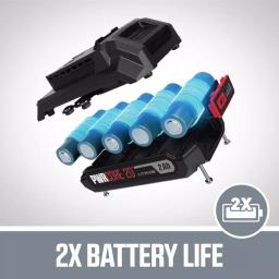 SKIL 20V PWRCORE Lithium-Ion Cordless 4.5 in. Angle Grinder Kit thumbnail 4