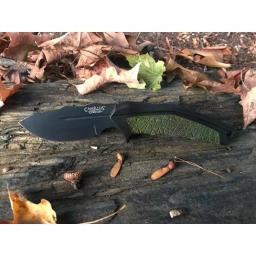 Camillus HT-5 3.25 in. Carbonitride Titanium Drop Point Fixed Blade Knife with Sheath thumbnail 4