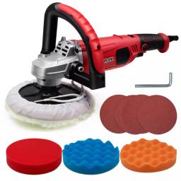 Boyel Living 7 in. Variable Speed Corded Disc Sander Polisher Buffer, 10 Amp, 1000-3500 RPM thumbnail 1