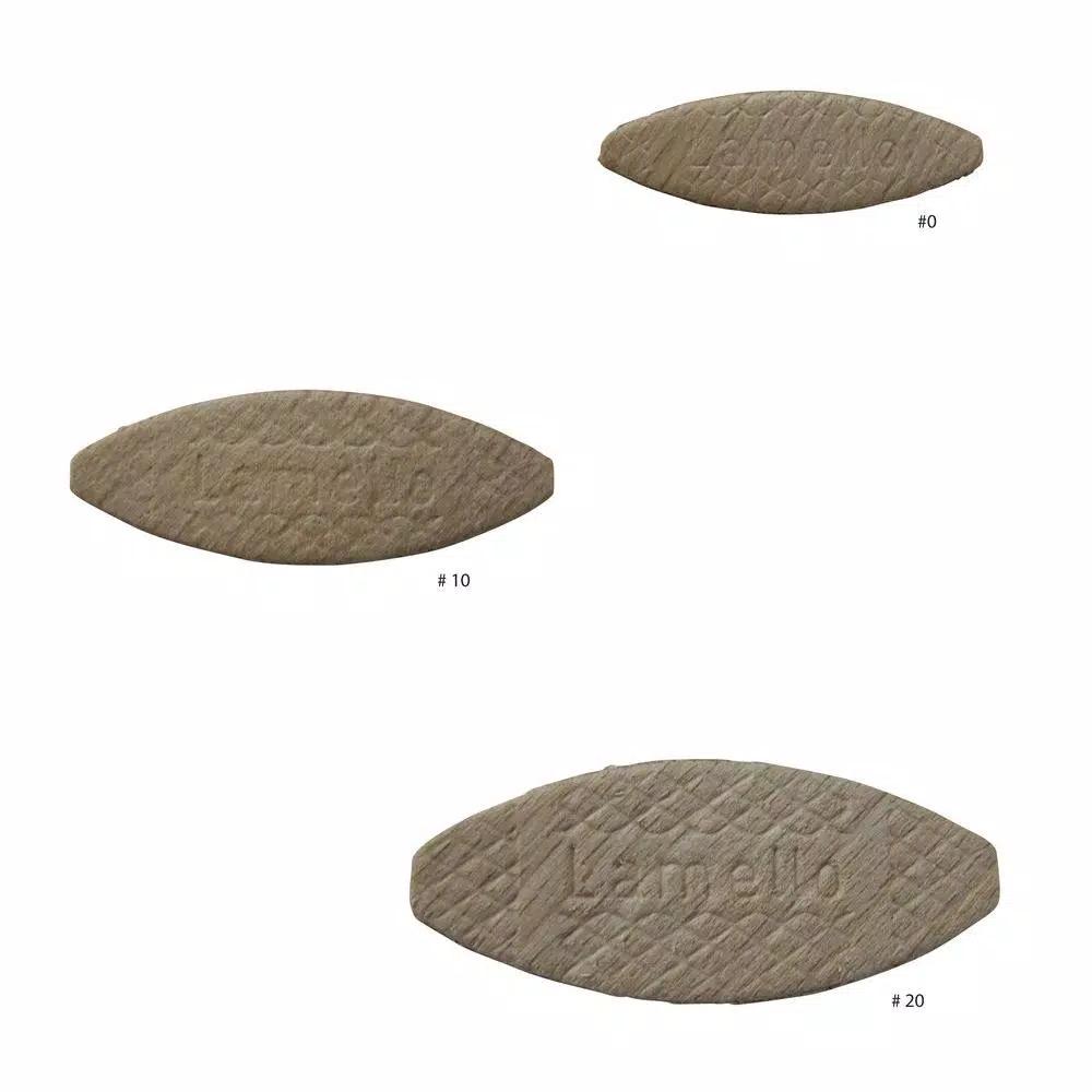 Lamello Assorted Biscuit Joiner Plates and Box, 1000-Piece Set