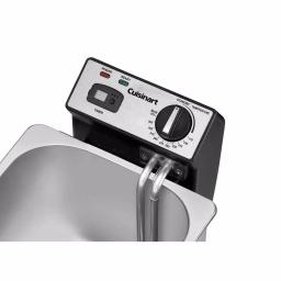 Cuisinart 1800-Watt Deep Fryer with 3.4 Qt Stainless Steel Oil Container thumbnail 3