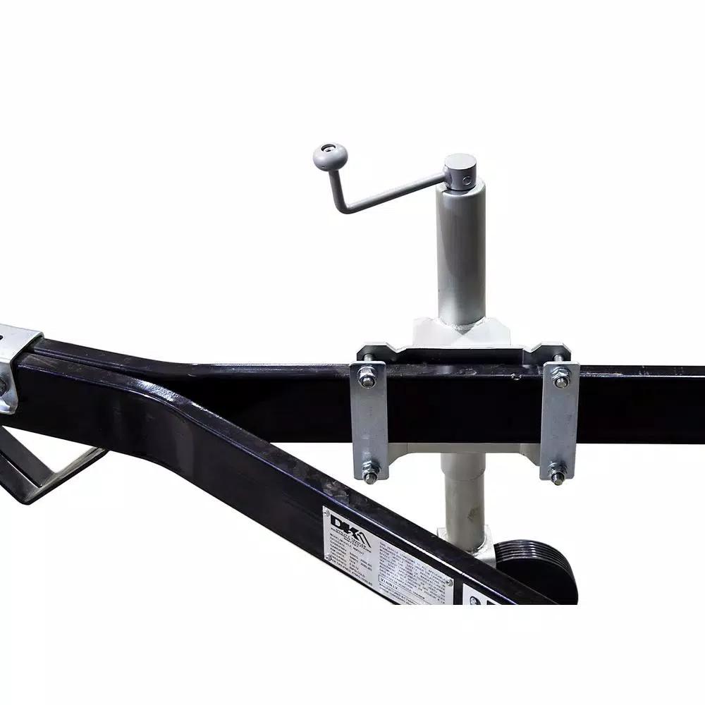 Detail K2 DK2 Trailer Jack Stand with 6 in. Wheel for 5 ft. x 7 ft. Utility Trailers