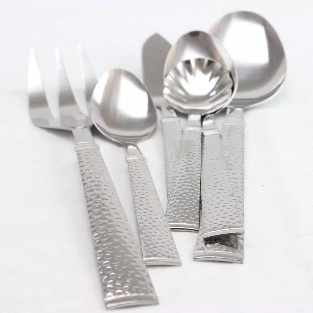 Gibson Prato 24-Piece Stainless Steel Flatware Set, Service for 4