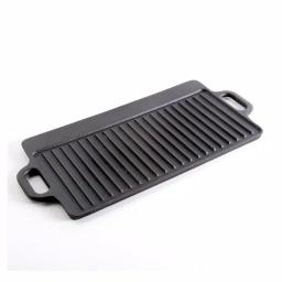 General Store Addlestone Cast Iron Reversible Griddle with Handles, 17 x 13 in. thumbnail 3