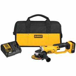 DEWALT 20V MAX Cordless Angle Grinder Kit with 5.0 Ah Battery and Charger, 4.5 in. to 5 in. thumbnail 1