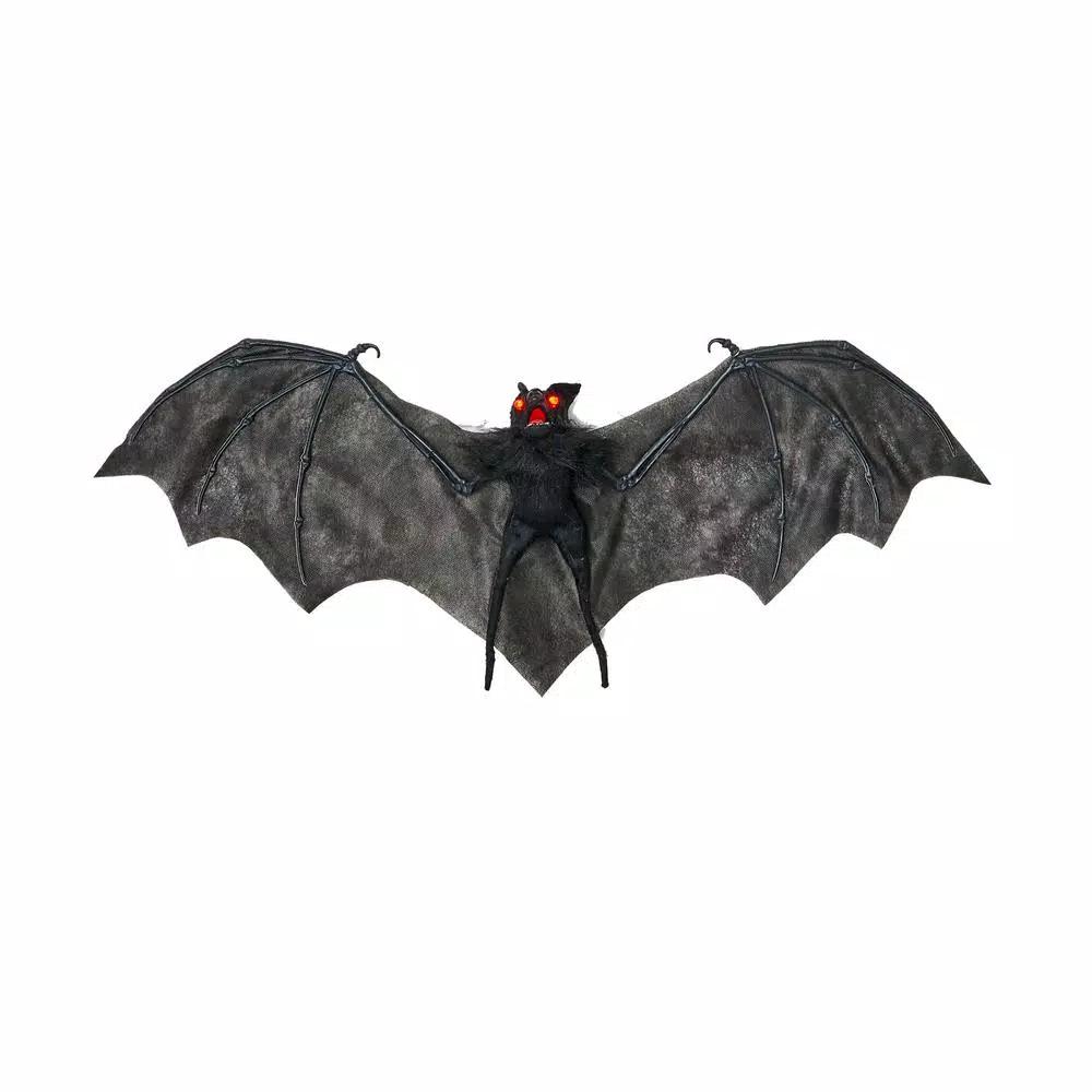 Unbranded 27 in. Light Up Hanging Bat with Red Flashing LED Eyes