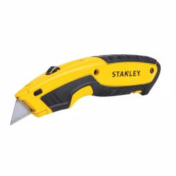 Stanley Retractable Utility Knife with 10 Bonus Steel Blades and Integrated Storage thumbnail 1
