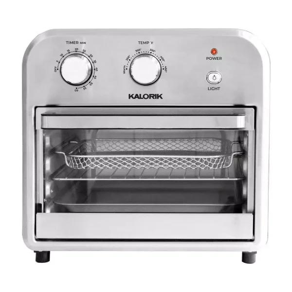 KALORIK 12.6 Qt. Stainless Steel Air Fryer Oven with Rapid Hot Air Technology