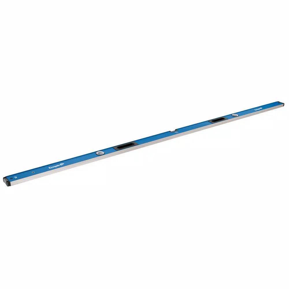 Empire e75 Series True Blue 96 in. Box Level and 12 in. Magnetic Tool Box Level Set
