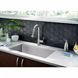 American Standard Memphis Single-Handle Pull-Down Kitchen Faucet, Stainless Steel, 1.8 GPM thumbnail 4