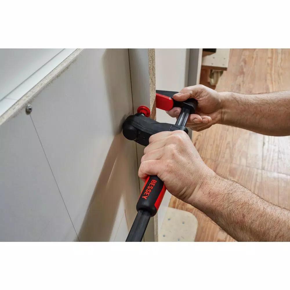 Bessey GearKlamp 24 in. Bar Clamp, 450 lb. Clamping Force, 2.375 in. Throat Depth