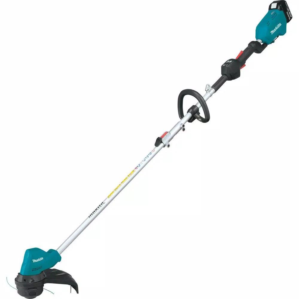 Makita 18V LXT Brushless Cordless String Trimmer Kit with 4.0 Ah Battery, Charger, and Bonus Trimmer Line
