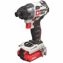 Porter-Cable 20V MAX Brushless Cordless 1/4 in. Impact Driver Kit with 2 1.5 Ah Batteries and Charger thumbnail 2